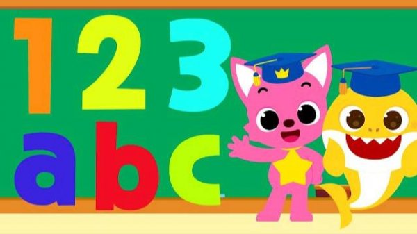[30 MIN] Fun Counting & ABC songs | Learn 1~10 |  Phonics Songs | 15-Minute Learning with Baby shark