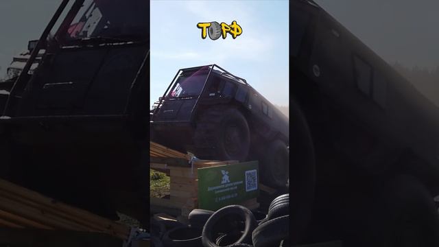 Прохождение качелей на вездеходе БРо смотреть онлайн