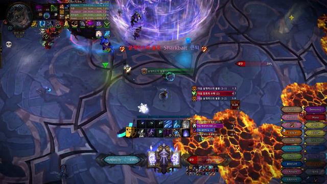 Amphis VS Mythic Gul'dan - Frost Mage POV смотреть онлайн