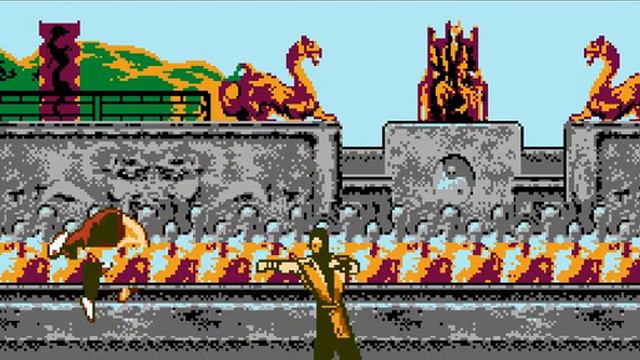Mortal Kombat nes rom hack in development Scorpion no links смотреть онлайн
