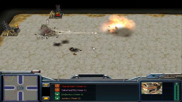 Generals Zero Hour Survival 2vs2 cxn map no money Command and Conquer смотреть онлайн