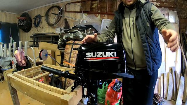 Suzuki DF6AS - Моя обновка года! Мотор для лодки НДНД и новая докатка на прогресс. смотреть онлайн