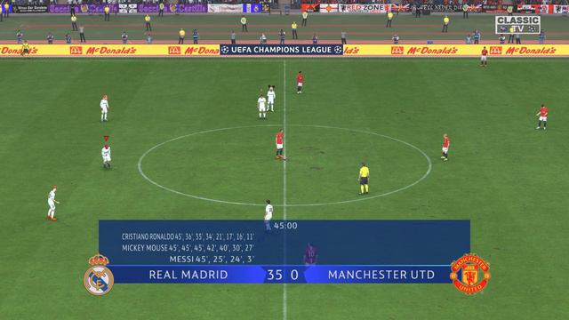 FIFA 24 | RONALDO, MESSI, MARIO, SON GOKU, BATMAN, ALL STARS | Real Madrid 122 - 0 Manchester Unite смотреть онлайн