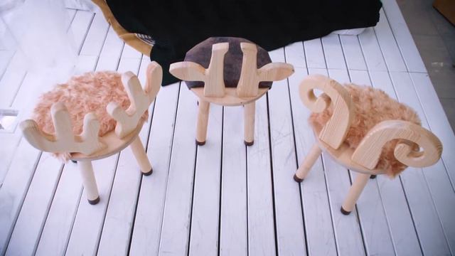 OrangeBaby Стол "Классика" натуральный и Зверостулья смотреть онлайн