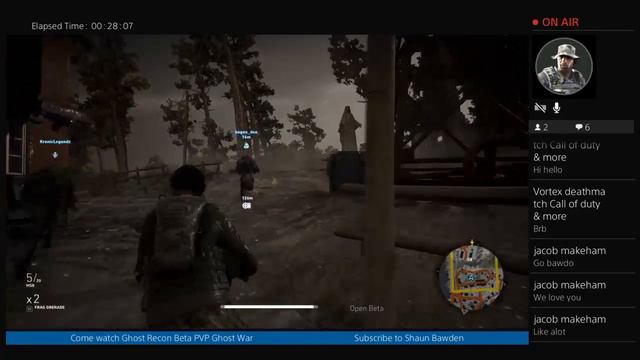 Bawdo49's Ghost Recon PVP beta смотреть онлайн