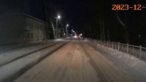 Предновогодний ночной Бежецк 2023