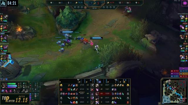 리헨즈 서폿 레나타 글라스크 슈렐 콩콩이 - Lehends Renata Glasc Support vs Yuumi - 롤 KR 12.15 смотреть онлайн