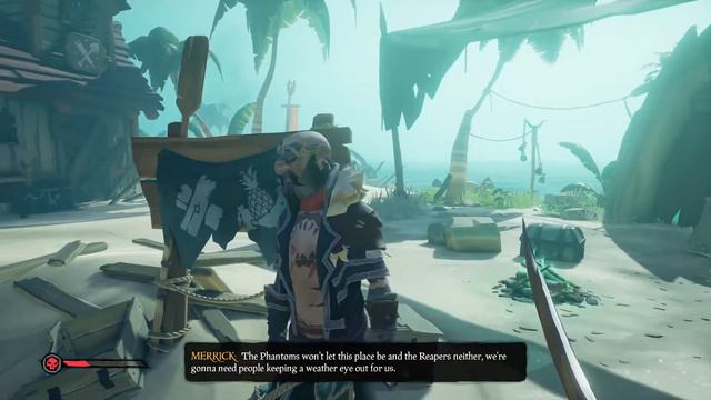 Sea of thieves | Adventure 4 - Save golden sands - Merrick ending смотреть онлайн