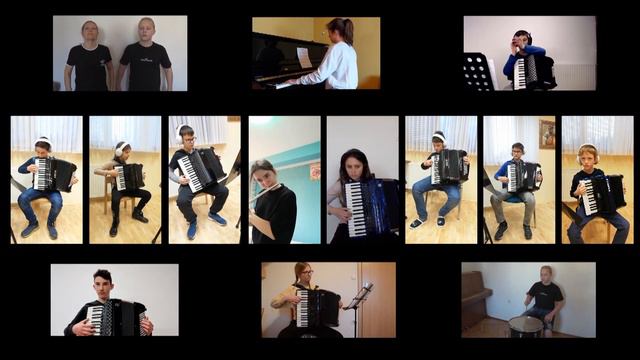 Koncert od doma: Harmonikarski orkester; Queen: We Will Rock You смотреть онлайн