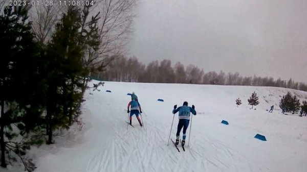 Лыжный марафон "ЭКОПАРК-SKI - 2023", Russialoppet, Рязань, БК "Алмаз", 28.01.2023 ( вся дистанция ).