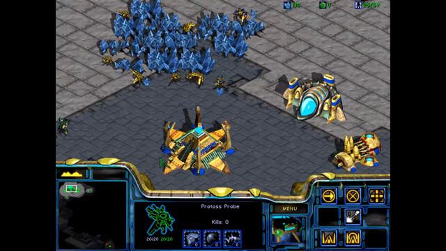 Starcraft Original Protoss Mission #4 : The Hunt for Tassadar(No commentary) смотреть онлайн