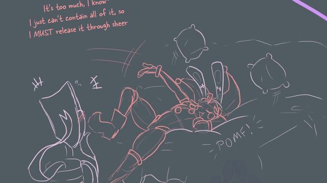 Jax X Pomni First Gangle Cuddle Session | Amazing Digital Circus Comic Dub (TADC) смотреть онлайн