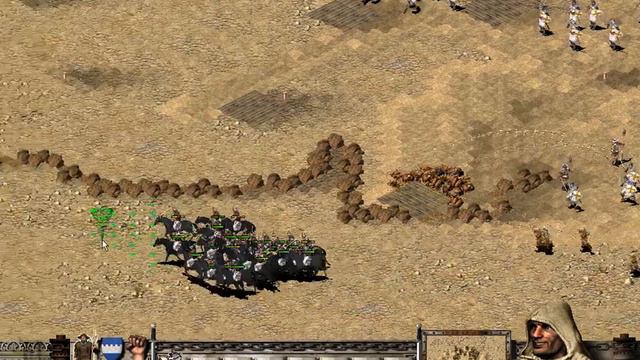 Stronghold Crusader - Saladin's Conquest Camapign, Mission 4: Horns of Hattin, Battle on the Hill смотреть онлайн