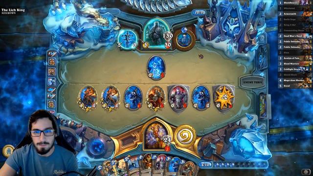 Hearthstone: Defeating Lich King Boss Guide - Standard Warrior Deck смотреть онлайн