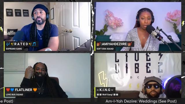 Live Vibez Podcast - Ep. 405 ft. Amiyah Deziire смотреть онлайн
