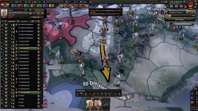 Heart of Iron IV - Austrai-Hungary Empire #2.2 - Campiangn #2 "Steam Restart" смотреть онлайн