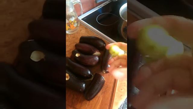 Маринованные (квашеные) баклажаны. Ч.1