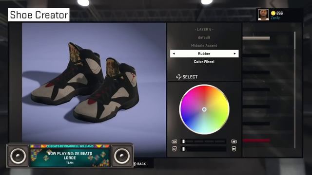 NBA 2K15 Shoe Creator - Air Jordan 7 "Bordeaux" смотреть онлайн