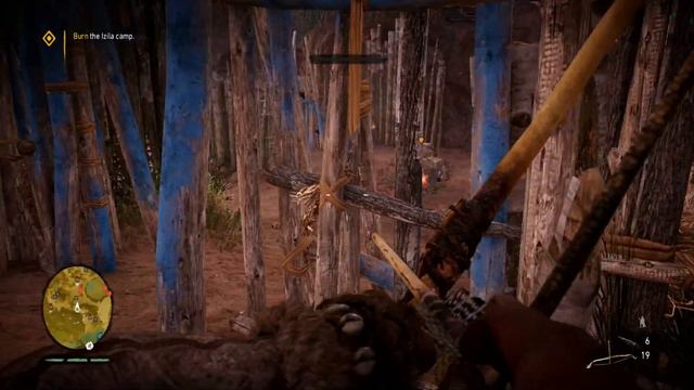 Far Cry Primal Burn the lzila camp The Taken Wenja Walkthrough (urdu/hindi) subtitles смотреть онлайн