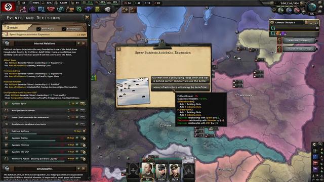 Hearts of Iron 4: UMC Mod The Reich Grows Stronger смотреть онлайн