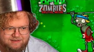 ЗОМБЭ ВЕРНУЛИСЬ | T2x2 ИГРАЕТ В Plants vs. Zombies Brutal mode #1