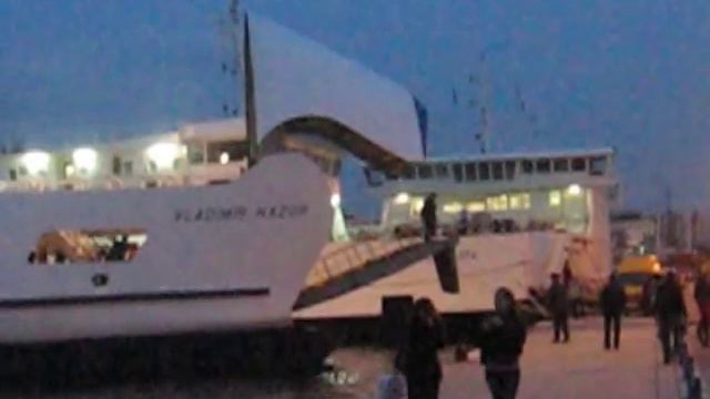 m/t Vladimir Nazor u luci Zadar смотреть онлайн