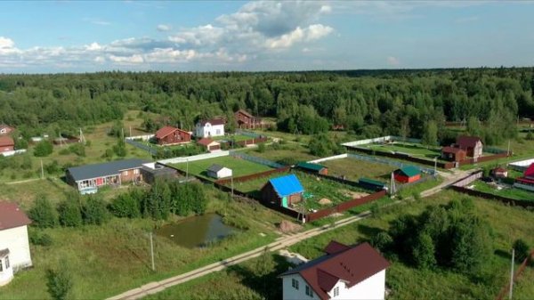 Видеопрезентация поселка «Коттеджный поселок «Морозовский Уезд»»
