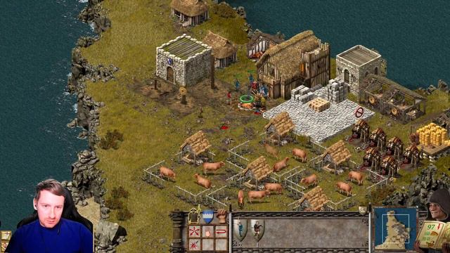 10# ДОРОГА НА СЕВЕР, ДВЕ ХИЖИНЫ И ВЕДРО РЫБЫ ▶ Stronghold: Definitive Edition смотреть онлайн