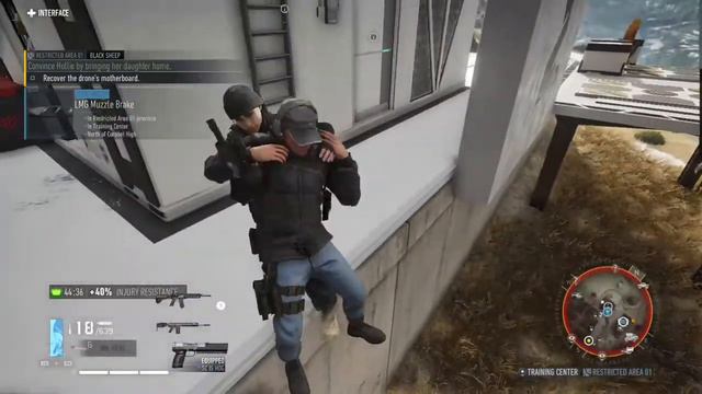 Tom Clancy's Ghost Recon Breakpoint - Interrogating An Enemy While Hovering смотреть онлайн