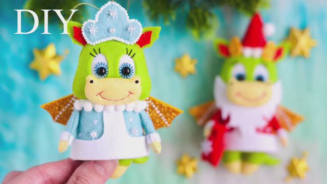 ДРАКОША, СНЕГУРОЧКА, СИМВОЛ 2024 своими руками смотреть онлайн