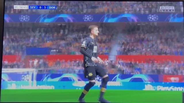 SEVILLA vs BORUSSIA DORTMUND- UEFA CHAMPIONS LEAGUE(UCL)- FIFA 23 смотреть онлайн