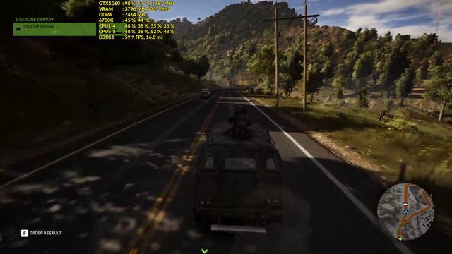 Ghost Recon: Wildlands - Patch 1.1.5 - GTX 1060 + i7 6700k Performance Update смотреть онлайн