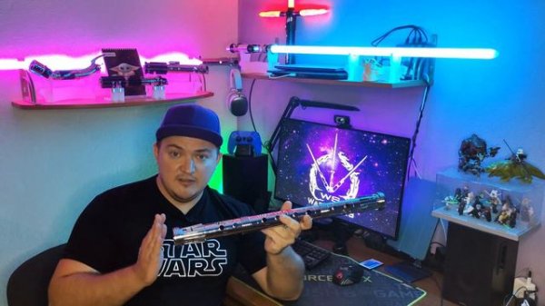 Обзор светового посоха Дарта Мола - RedSkull Set | Мастерская WarSabers - Световые мечи "Мастер"