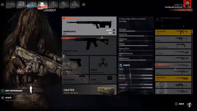 Tom Clancy Ghost Recon wildlands tutorial Ghillie suit (Gameplay) смотреть онлайн