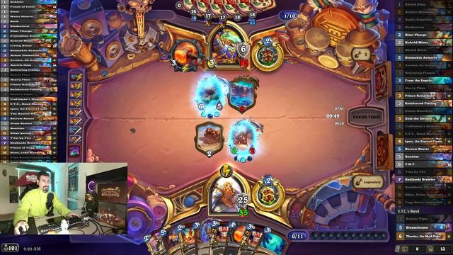 My Best Control Excavate Warrior Deck I've Ever Created Yet! Showdown in the Badlands | Hearthstone смотреть онлайн