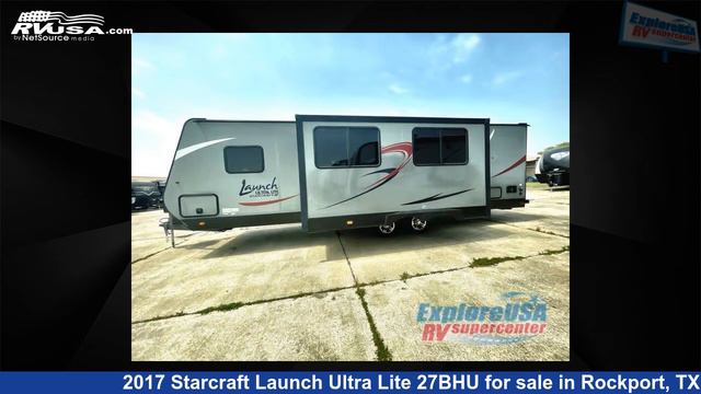 Spectacular 2017 Starcraft Launch Ultra Lite Travel Trailer RV For Sale in Rockport, TX | RVUSA.com смотреть онлайн