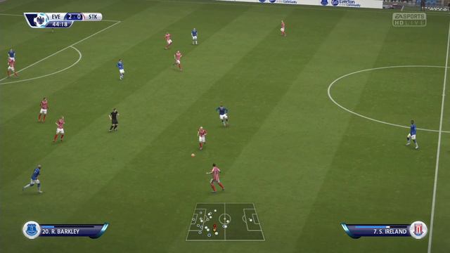 FIFA 16; Евертон - Сток Сити! Красивые голы! смотреть онлайн