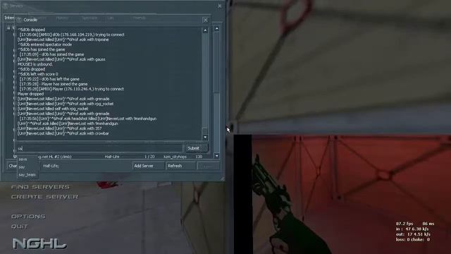 Half-Life Mini AG - Prof.ezik VS NeverLost - On - Stalkyard - (Pov NeverLost) смотреть онлайн