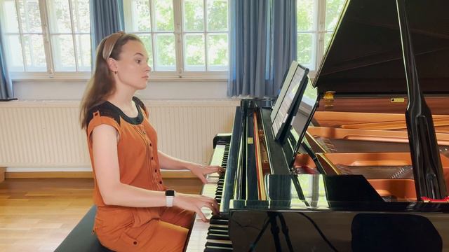 Haydn - Hungarian rondo from trio op. 39 - arrangement for viola - piano accompaniment смотреть онлайн