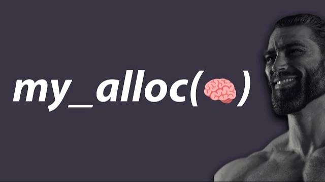 i wrote my own memory allocator in C to prove a point смотреть онлайн