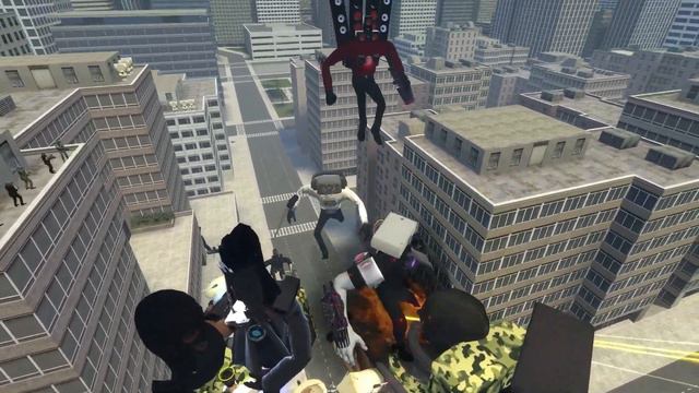 SPEAKER MAN and CAMERA MAN ambushed SKIBIDI TOILET In Garry's Mod! смотреть онлайн