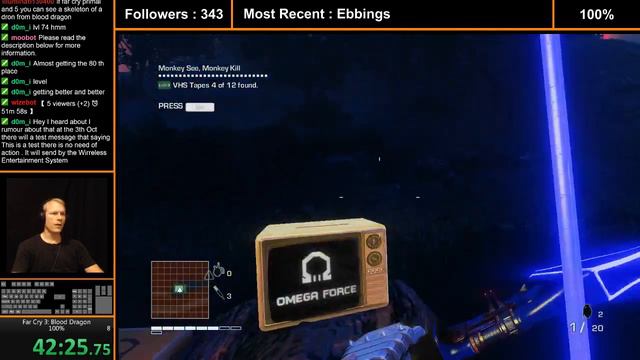 Far Cry 3: Blood Dragon 100% PB 1:31:01 смотреть онлайн