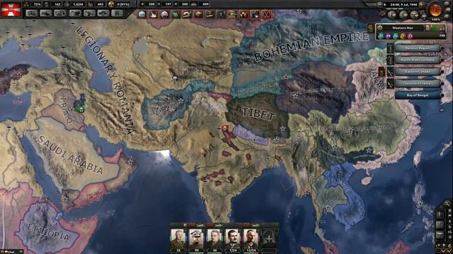 Let's play Hearts of Iron IV Multiplayer - Diamond League: Part 29 The Long Charge Of Africa смотреть онлайн