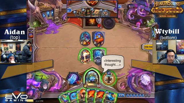 Hearthstone W. Tavern Hero Qualifier 2 (Aidan vs Wtybill) Grand Final! смотреть онлайн