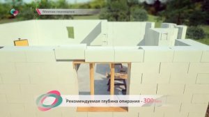 Строительство дома из газобетона,  проекту коттеджа 102А «Шевалье»
