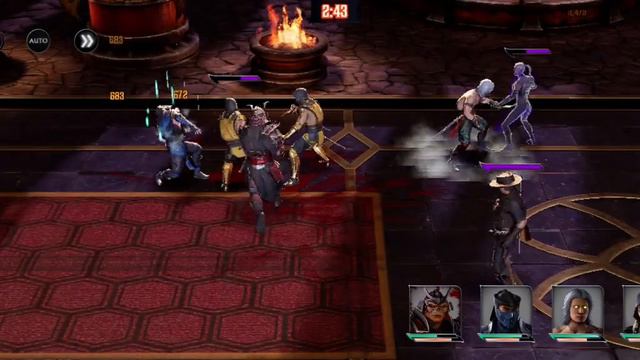 Mortal Kombat Onslaught Fujin Rising Knee Attack on Female Netherrealm Healer Ryona смотреть онлайн