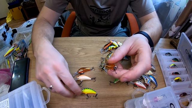 Воблера которыми я ловля окуня и щуку на Ладоге. смотреть онлайн