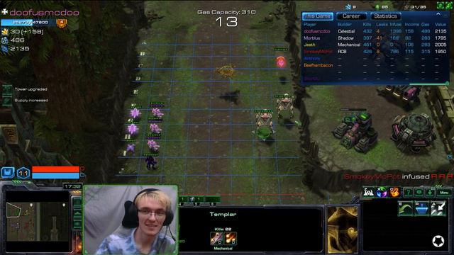 Squadron Tower Defense : Insane Celestial Build 2022 OP Early : Starcraft 2 Gameplay смотреть онлайн