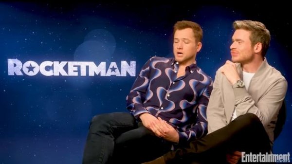 Taron Egerton & BFF Richard Madden On 'Rocketman', First Meeting & More | Entertainment Weekly