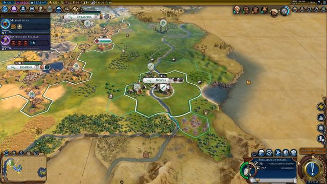 CIVILIZATION 6 - THE GATHERING STORM - IMPERIO OTOMANO #5 | Gameplay Español смотреть онлайн